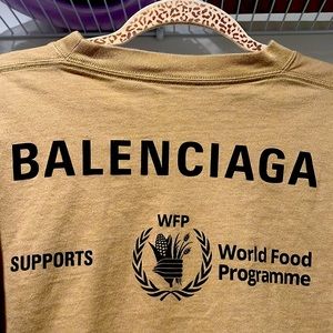 BALENCIAGA WFP Unisex Tee